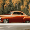 Brown Ford Coupe Diamond Painting