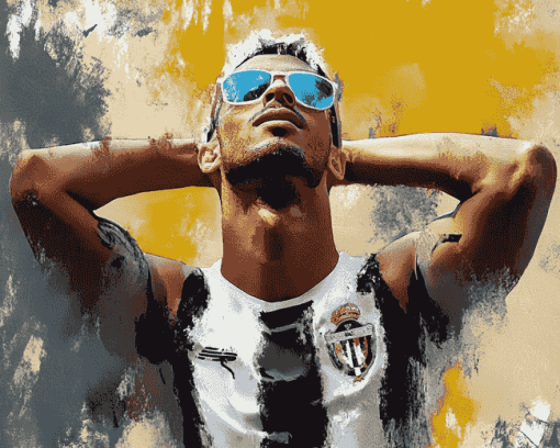 Bruno Guimaraes Football Diamond Painting