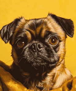 Brussels Griffon Dog Diamond Painting