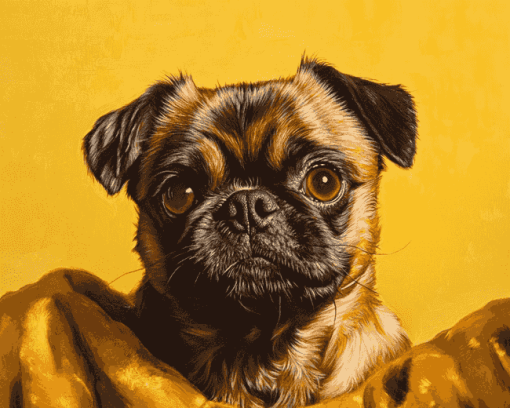 Brussels Griffon Dog Diamond Painting