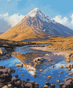 Buachaille Etive Mor Scenic Mountain Diamond Painting