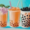 Bubble Tea Inspired Diamond Painting