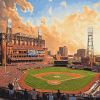 Busch Stadium Sports Diamond Painting