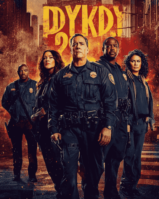 Bustling Brooklyn 99 Series Diamond Painting