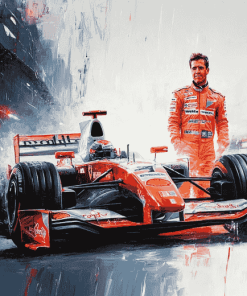 Button Racing Legend Diamond Painting