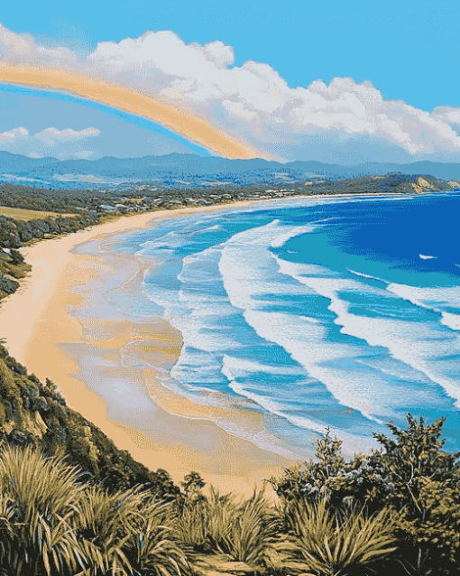 Byron Bay Seaside Diamond Painting