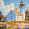 Cabot Head Lighthouse Beacons Diamond Painting