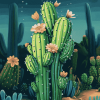 Cactuar Animation Diamond Painting