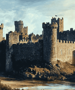 Caernarfon Castle Diamond Painting