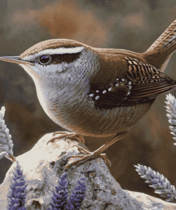 California Wren Birds Diamond Painting