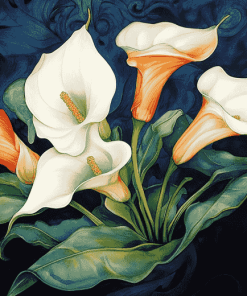 Calla Lilies Charles Flowers Diamond Painting