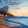 Calpe Seascape Diamond Painting