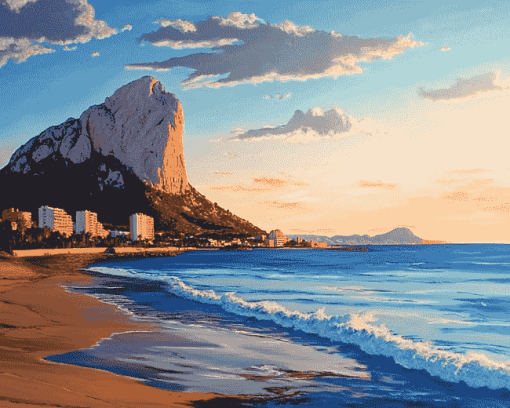 Calpe Seascape Diamond Painting