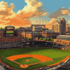 Camden Yards Stunning Stadium Diamond Painting