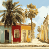 Cape Verde Streets Diamond Painting