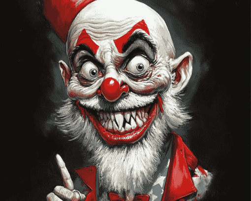 Captain Spaulding Cartoon Fantasy Diamond Painting