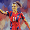 Carli Lloyd Sports Star Diamond Painting