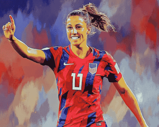 Carli Lloyd Sports Star Diamond Painting