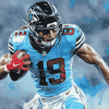 Carolina Panthers Football Stars Diamond Painting