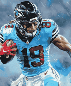 Carolina Panthers Football Stars Diamond Painting