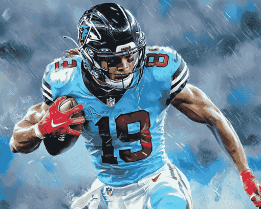 Carolina Panthers Football Stars Diamond Painting