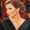 Carrie Fisher Star Icon Diamond Painting