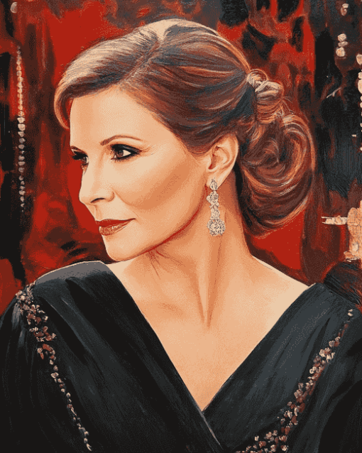 Carrie Fisher Star Icon Diamond Painting