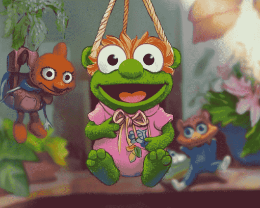 Cartoon Muppet Babies Diamond Painting