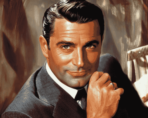 Cary Grant Celebrity Art Diamond Painting