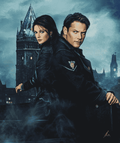 Castle TV Show Characters Diamond Painting