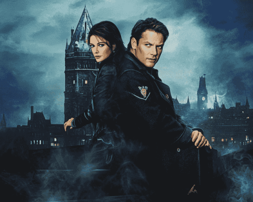 Castle TV Show Characters Diamond Painting