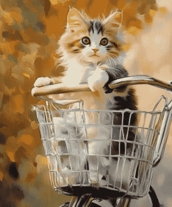 Cat and Kitten Adventure Diamond Painting