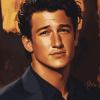 Celebrity Miles Teller Diamond Painting