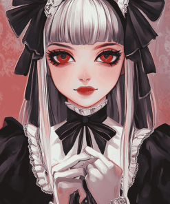 Celestia Ludenberg Anime Diamond Painting