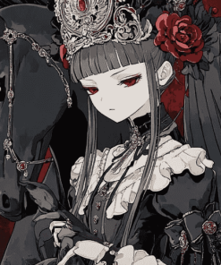 Celestia Ludenberg Anime Diamond Painting