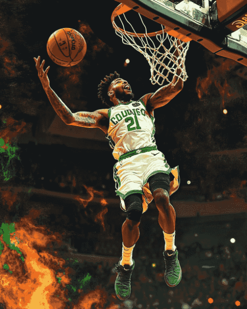 Celtics Jaylen Brown Basketballer Diamond Painting