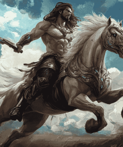 Centaur Fantasy Warrior Diamond Painting