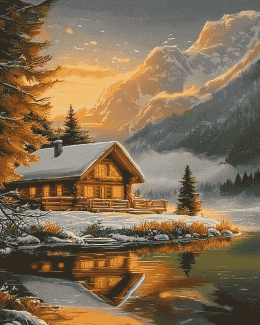 Chalet Retreat Diamond Painting