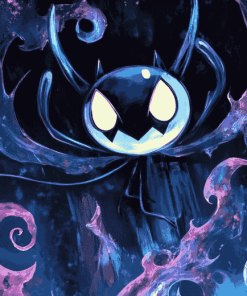 Chandelure Anime Art Diamond Painting