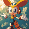 Charmy Bee Sonic Diamond Painting