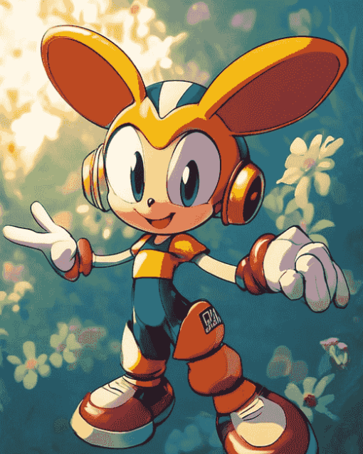 Charmy Bee Sonic Diamond Painting