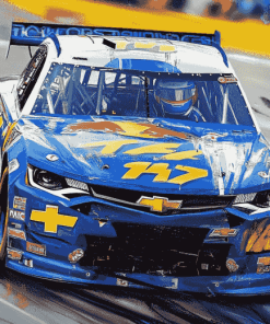 Chase Elliott Famous Racer Diamond Painting