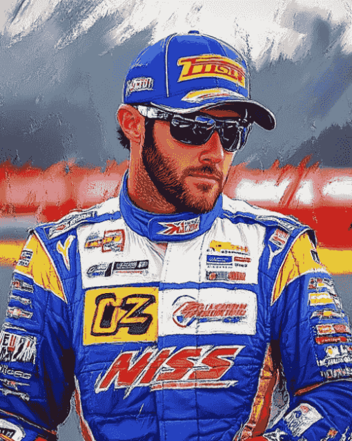 Chase Elliott Nascar Driver Diamond Painting