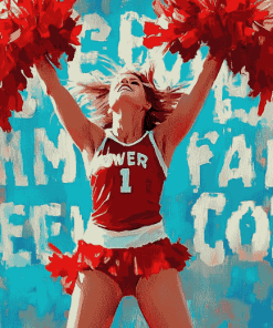 Cheerleader Quotes Diamond Painting