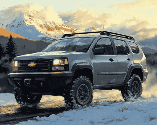 Chevrolet Tracker Concept Diamond Painting