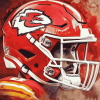 Chiefs Helmet American Football Diamond Painting