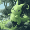 Chikorita Pokemon Diamond Painting