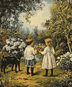 Children and Animals Diamond Painting