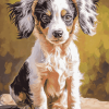 Chinese Crested Puppy Diamond Painting