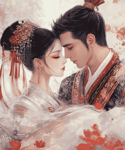 Chinese Lovers Diamond Painting